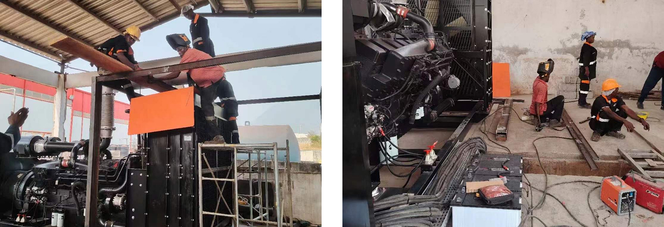 Генераторы серии Cummins устанавливаются