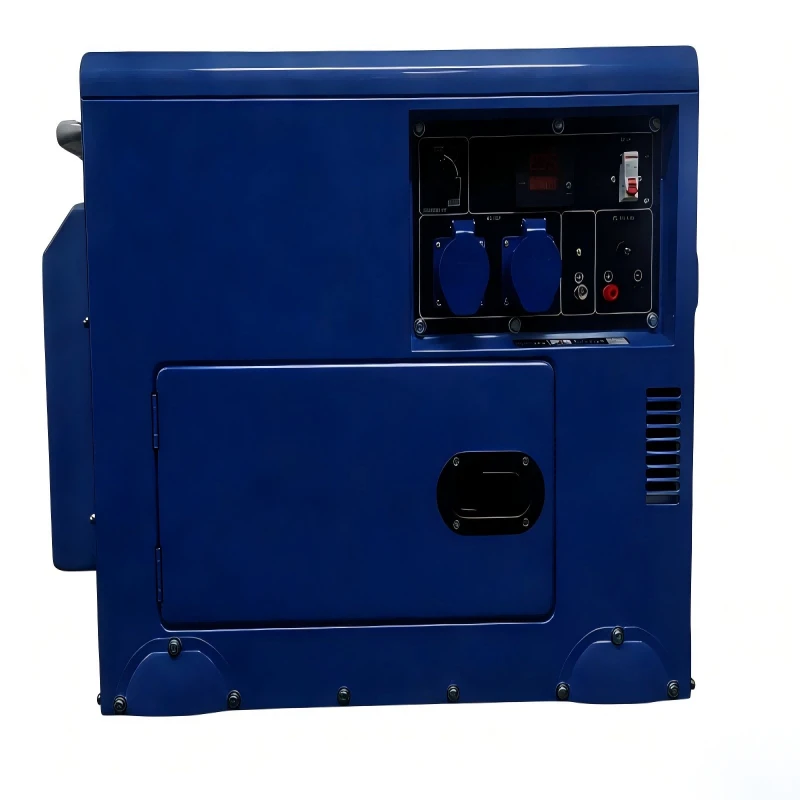 Бесшумный дизельный генератор мощностью 5 кВт, 6 кВт