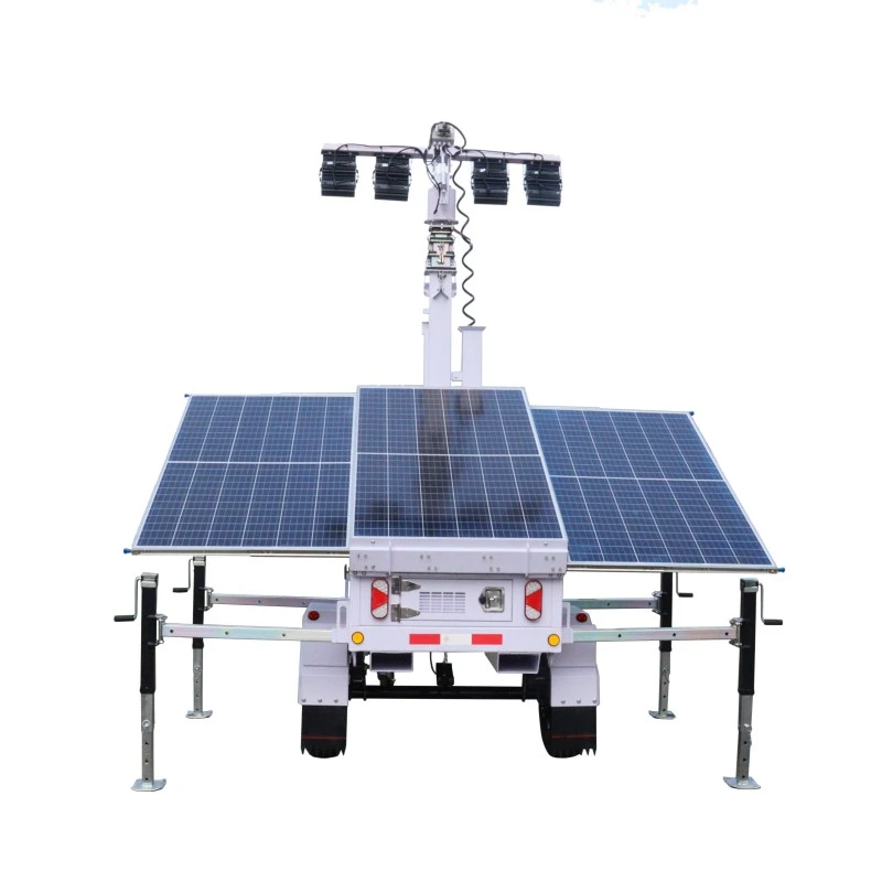 Вертикальная световая башня с электронным управлением