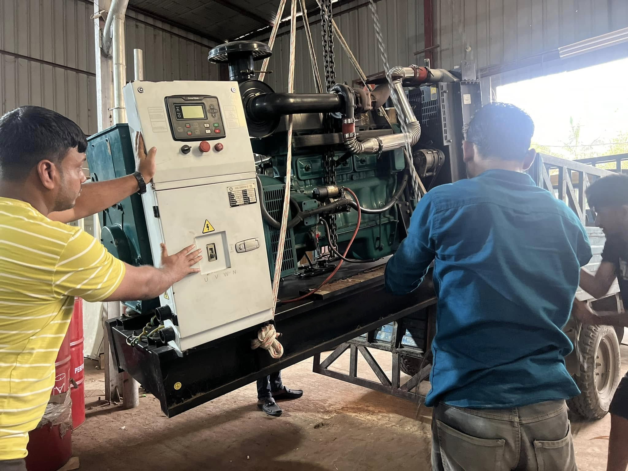 100KW Open Type Diesel Generator – Ready for Arabia