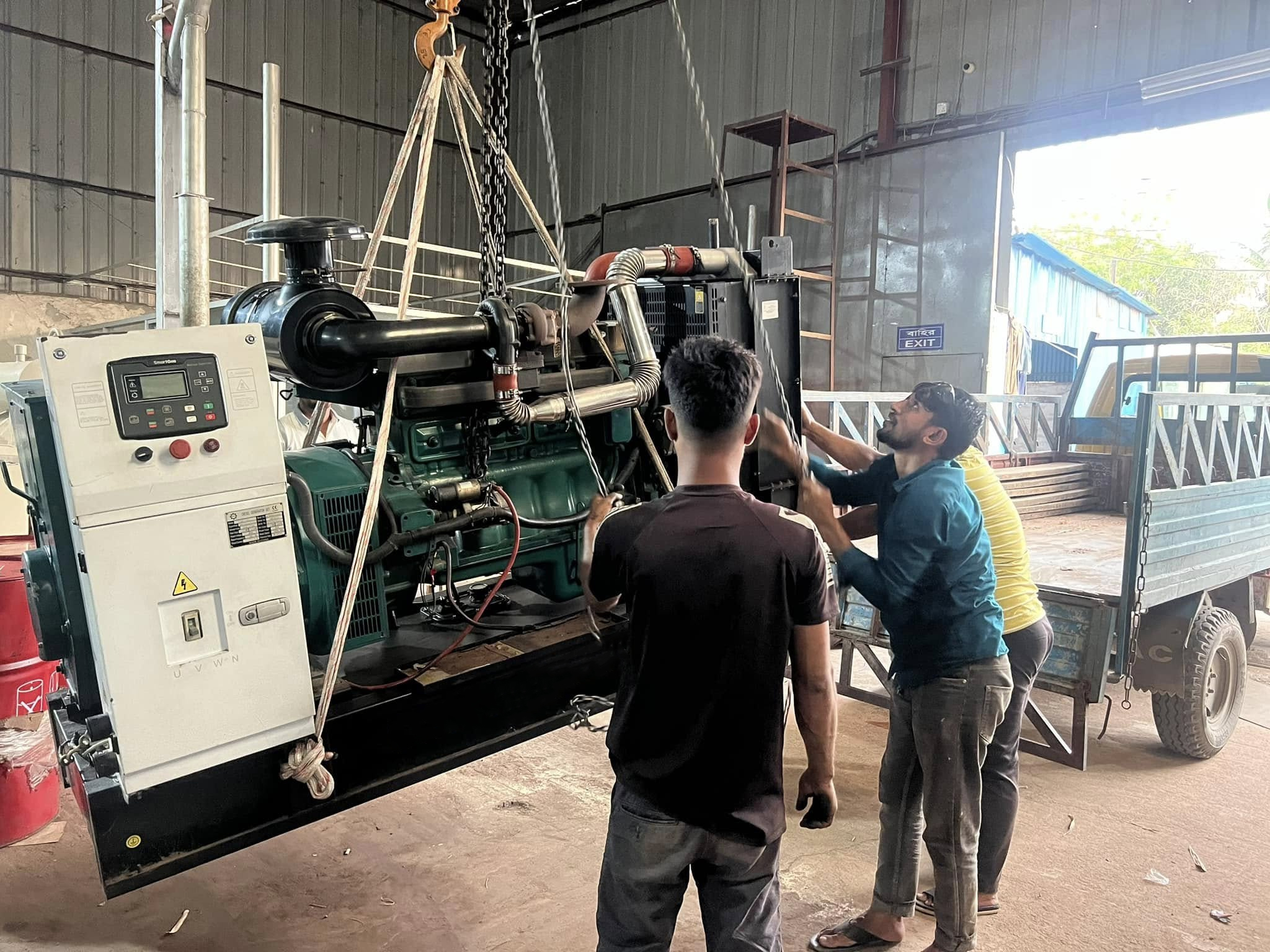 100KW Open Type Diesel Generator – Ready for Arabia